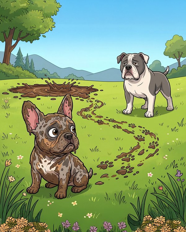 The muddy mess